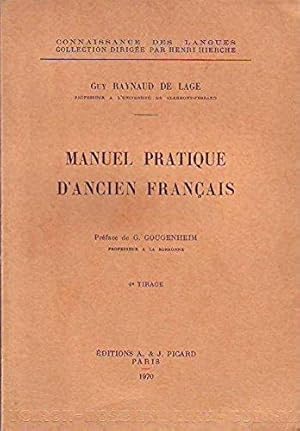 Manuel Pratique D'ancien Français
