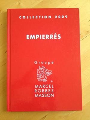 Marcel Robbez Masson. Collection 2009. Catalogue Empierrés