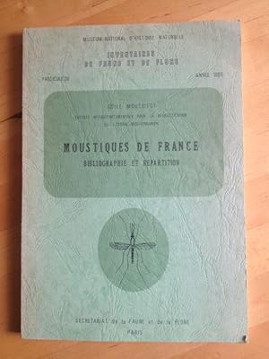 Moustiques De France. Bibliographie Et Répartition. Fascicule 30