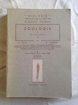 Biologie animale. Zoologie 1 : Invertébrés - tome 1.