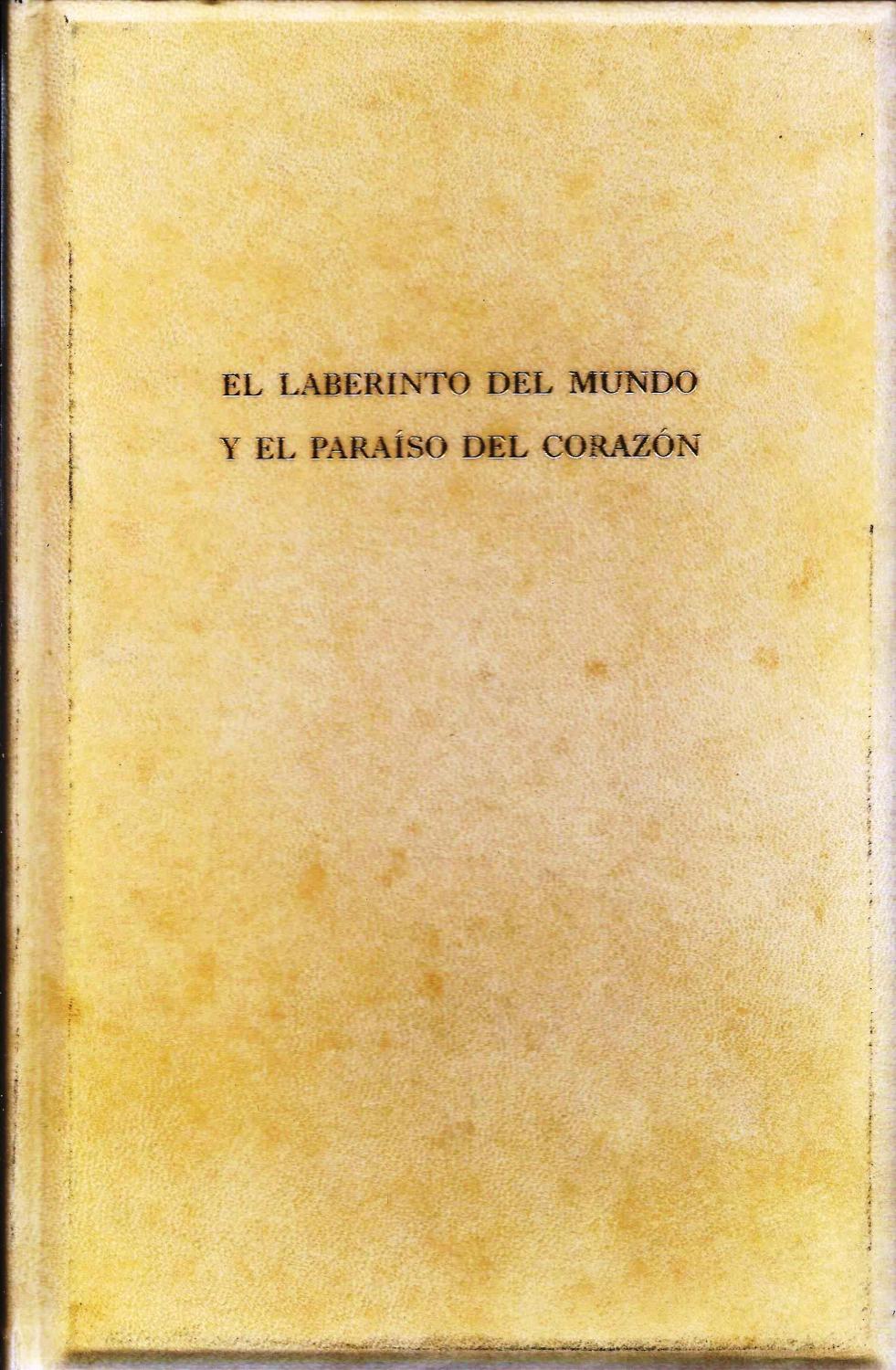 El laberinto del mundo y el paraíso del corazón - Comenius (Jean Amos Komenský)