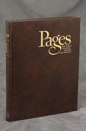 Pages 1; The World of Books, Writers, and Writing
