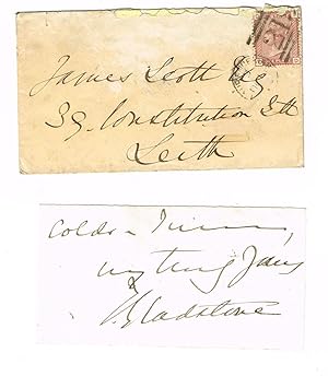 The Hawarden Visitors' Hand-Book, with Gladstone signature