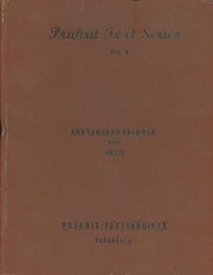 Acarya Nemicandra's Akhyanakamanikosa with Acarya Amradeva's Commentary; Prakrit Text Series, Vol...