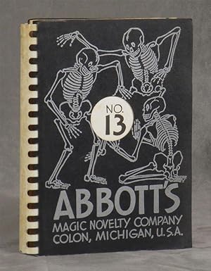 Abbott's Magic Novelty Company Catalogue No. 13
