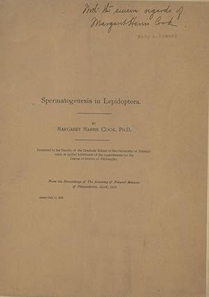 Spermatogenesis in Lepidoptera (Proceedings of the Academy of Natural Sciences of Philadelphia of...