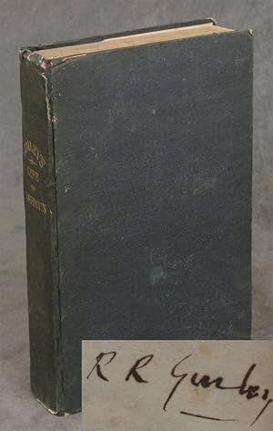 Life of Jehudi Ashmun, late Colonial Agent in Liberia, with appendix, second edition --inscribed ...