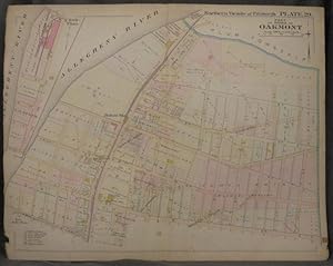 Plat Map of the Northern Vicinity of Pittsburgh, Including Part of Oakmont Boro