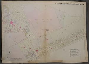 Plat Map of Pittsburgh, Including Part of Stanton Heights