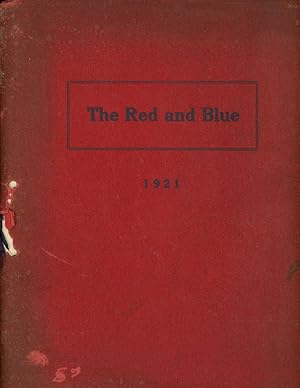 The Red and Blue, 1921; Vol. II, Number I; Jeannette High School