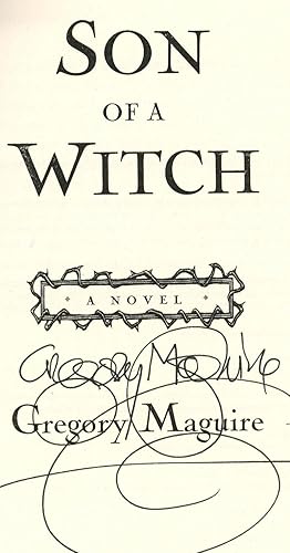 Son of a Witch, SIGNED by the Author