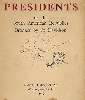Presidents of the South American Republics, Bronzes by Jo Davidson, and Presidentes de las Republ...
