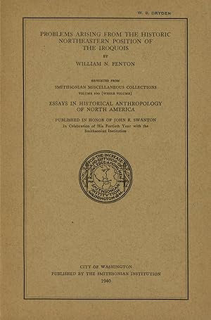 Problems Arising from the Historic Northeastern Position of the Iroquois