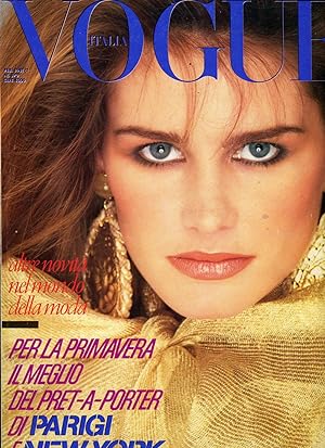Four Issues of Vogue Italia, Including Giugno (June) 1975, Giugno 1976, Gennaio (January) 1980, a...