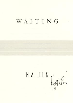 Waiting, Signed by Ha Jin