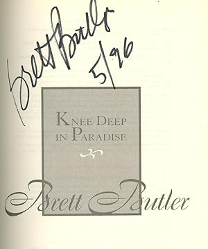 Knee Deep In Paradise, Signed by Brett Butler