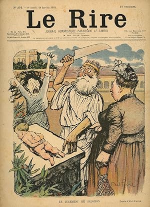 Le Rire, Journal Humoristique Paraissant le Samedi, 18 Janvier, 1902