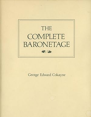 The Complete Baronetage