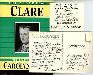 The Essential Clare, selected by Carolyn Kizer; The Essential Poets, volume 16