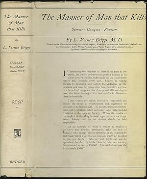 The Manner of Man that Kills: Spencer - Czolgosz - Richeson