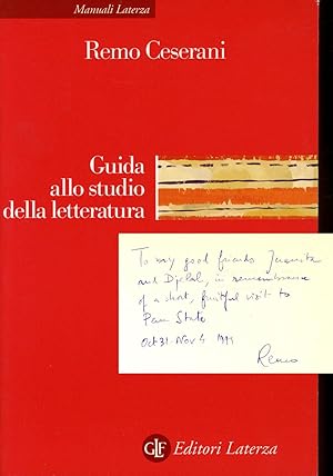 Guida Breve Allo Studio della Letteratura