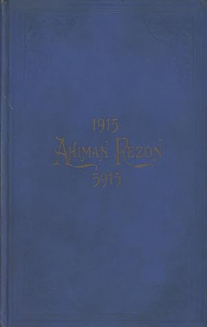 The Ahiman Rezon. Or Book of the Constitution of the Right Worshipful Grand Lodge of Free and Acc...
