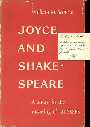 Joyce and Shakespeare: A Study in the Making of Ulysses