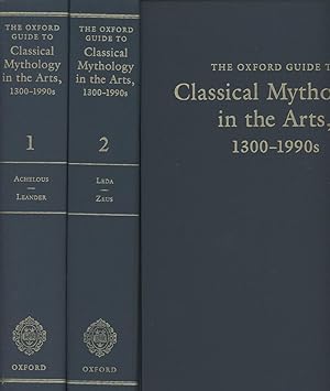 The Oxford Guide to Classical Mythology in the Arts, 1300-1990s, complete set in 2 volumes