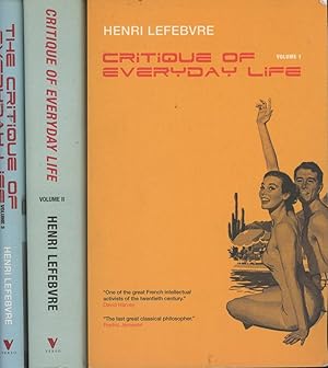 Critique of Everyday Life: Volumes 1, 2, and 3 (Three volume set)