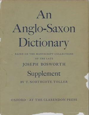 An Anglo-Saxon Dictionary: Supplement