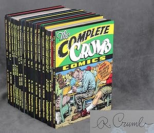 The Complete Crumb -- complete set in 17 volumes, of which 9 are signed by R. Crumb