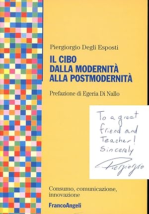 Il Cibo dalla Modernita alla Postmodernita