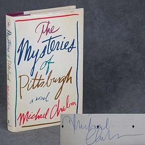 The Mysteries of Pittsburgh, INSCRIBED by Michael Chabon to Jay's Bookstall Coworker Joe Emanuel