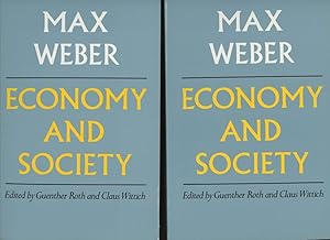 Economy and Society: An Outline of Interpretive Sociology, complete set in 2 volumes
