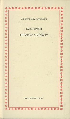 Hevesy Gyorgy (INSCRIBED)