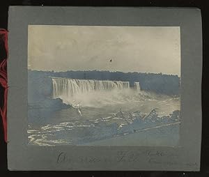 Homemade Niagara Falls photo book, with 12 original photos