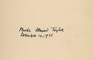 Phoebe Atwood Taylor's Copy of Poison Mysteries in History, Romance, and Crime