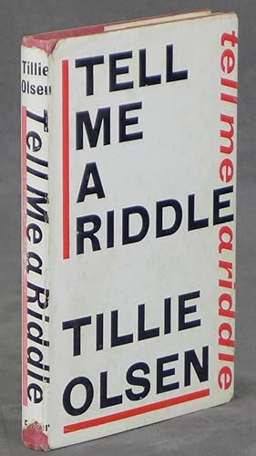 Tell Me A Riddle -- inscribed by the author to Nobel Prize winner George Wald