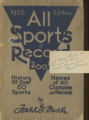 All-Sports Record Book, 1935 Edition