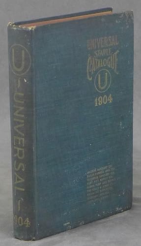 1904 Universal Staple Catalogue, Plumbers', Gas Fitters', Steam Fitters', Engineers', Water Works...