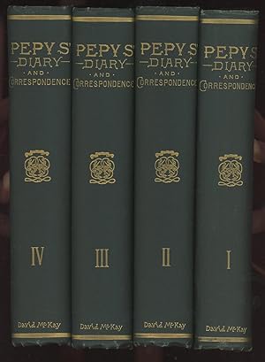 Diary and Correspondence of Samuel Pepys, F.R.S., Secretary to the Admiralty in the Reign of Char...
