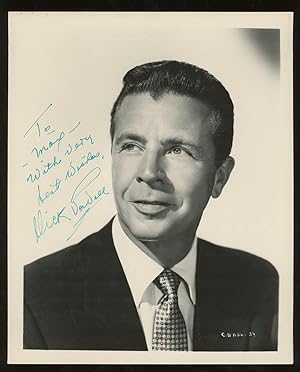 Inscribed Photograph of Dick Powell