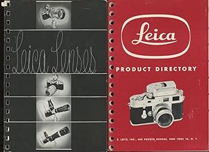 Group of Camera Catalogs and Periodicals, Including 2 Leica, 3 Leitz, 3 Issues of the Defender Tr...