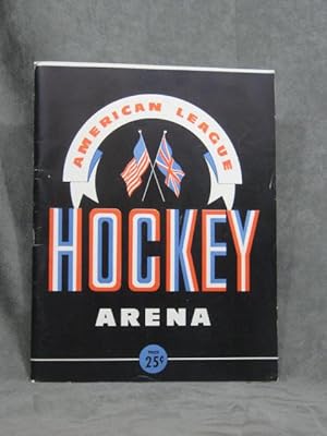 Program Yearbook for Cleveland Barons, 1947 - 1948, American League Hockey Arena