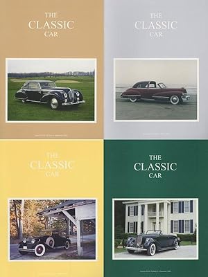 The Classic Car, 19 issues, from September 2000 (V. 48, No. 3) through Winter 2004 (V. 52, No. 4)...