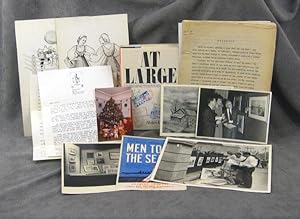 Lot of Kubly items, including an unpublished manuscript, letters and photographs, and a copy of '...