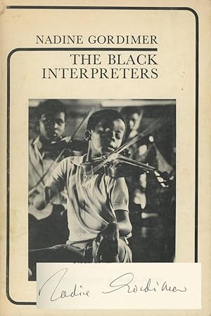 The Black Interpreters: Notes on African Writing (inscribed by the author)
