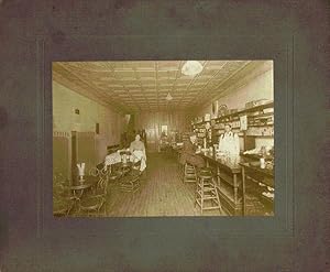Photograph of a Pittsburgh Soda Shop / Diner, ca. 1910