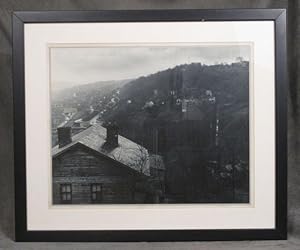 "Over the Hills" Original Signed Photograph of Pittsburgh by O. E. Romig