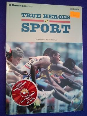 True heroes of sport (with cd) (level 1) - Donatella Fitzgerald